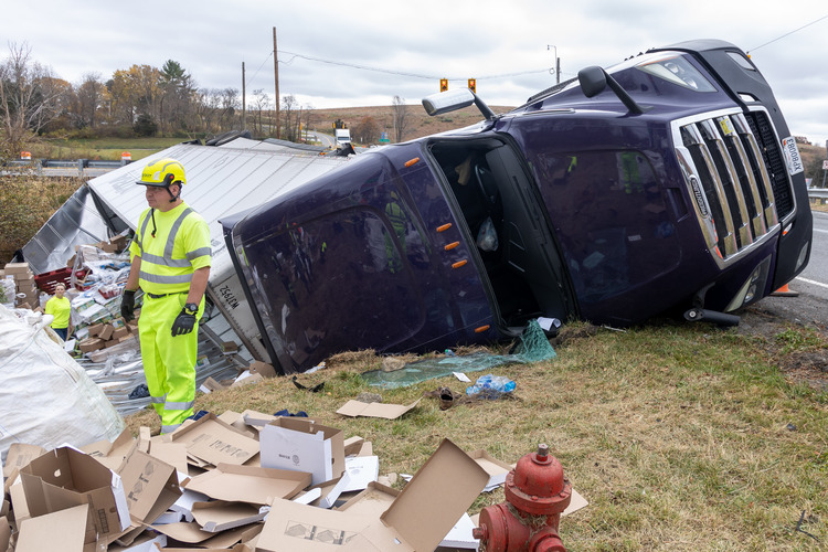 types of truck accidents